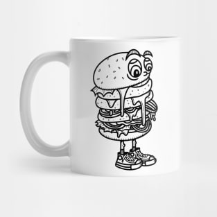 Drooling Burger Mug